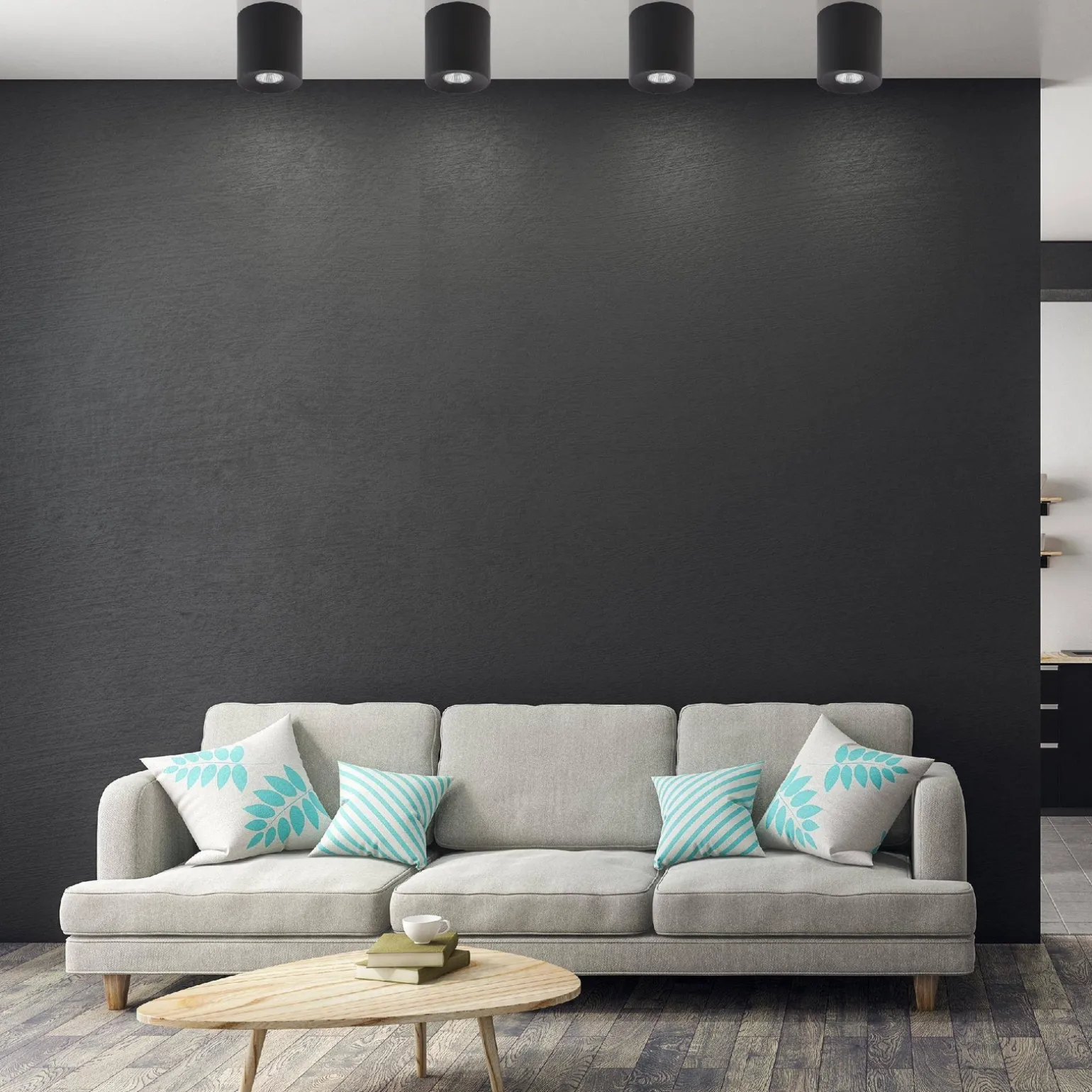 Lampa sufitowa ORION czarna (3239) - TK Lighting