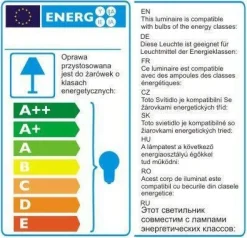 Lampa sufitowa, plafon duży AMSTERDAM (C0059) Max light