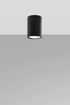 Lampa sufitowa Plafon LAGOS 10 czarny (SL.1000) - Sollux