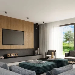 Lampa sufitowa Plafon LAGOS 10 czarny (SL.1000) - Sollux