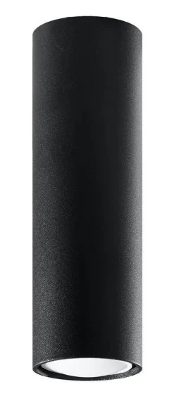 Lampa sufitowa Plafon LAGOS 30 czarny (SL.0436) - Sollux