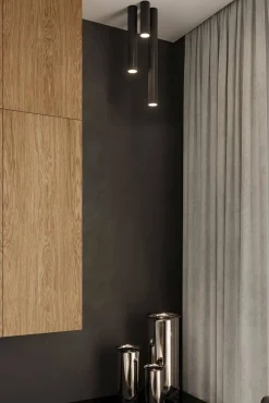 Lampa sufitowa Plafon LAGOS 30 czarny (SL.0436) - Sollux