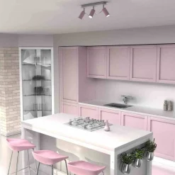 Lampa sufitowa PRESTON PINK/WHITE 3x mini GU10 (MLP7628) - Milagro