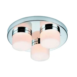 Lampa sufitowa Pure 3lt flush IP44 28W (34200) - Saxby