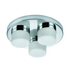 Lampa sufitowa Pure 3lt flush IP44 28W (34200) - Saxby
