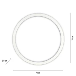 Lampa sufitowa PURE-LINES, ALUMINIUM (6306-95) - Paul Neuhaus