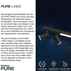 Lampa sufitowa PURE-LINES (6121-13) - Paul Neuhaus