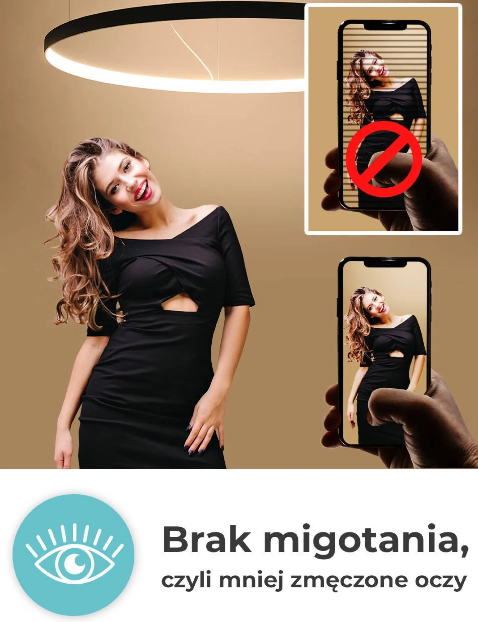 Lampa sufitowa RIO 78 biały LED 3000K (TH.129) - Thoro Lighting