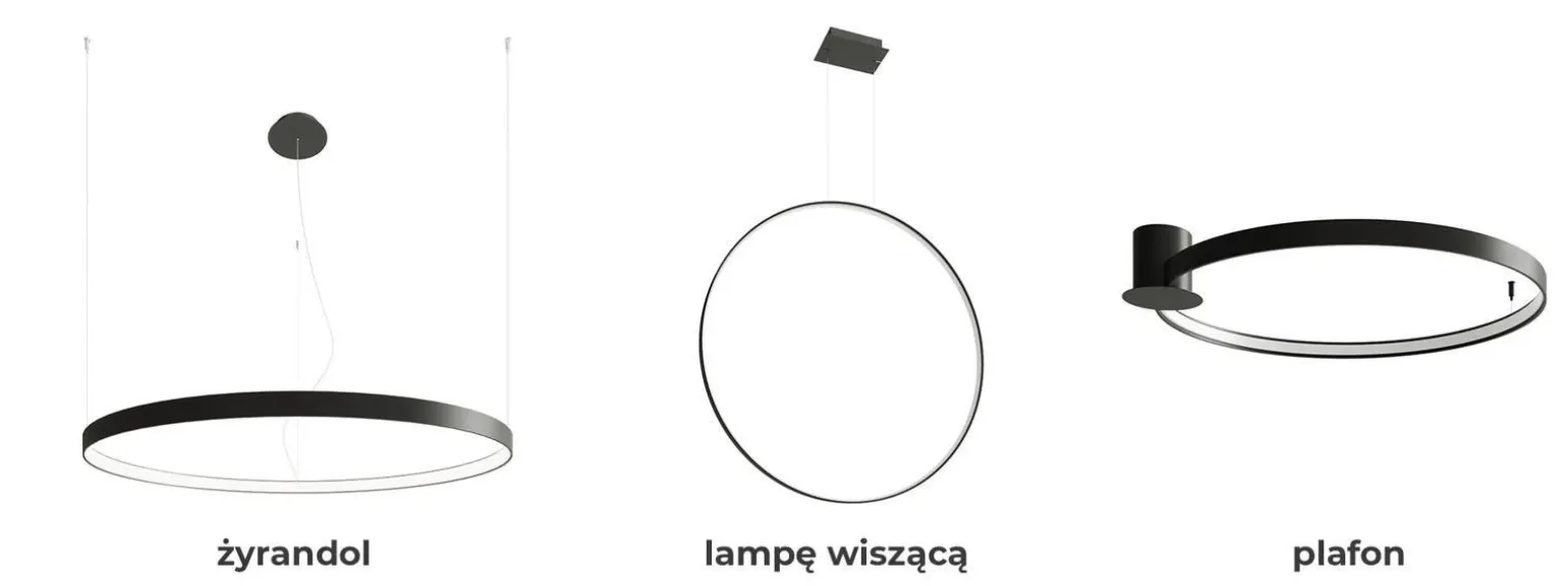 Lampa sufitowa RIO 78 biały LED 4000K (TH.131) - Thoro Lighting
