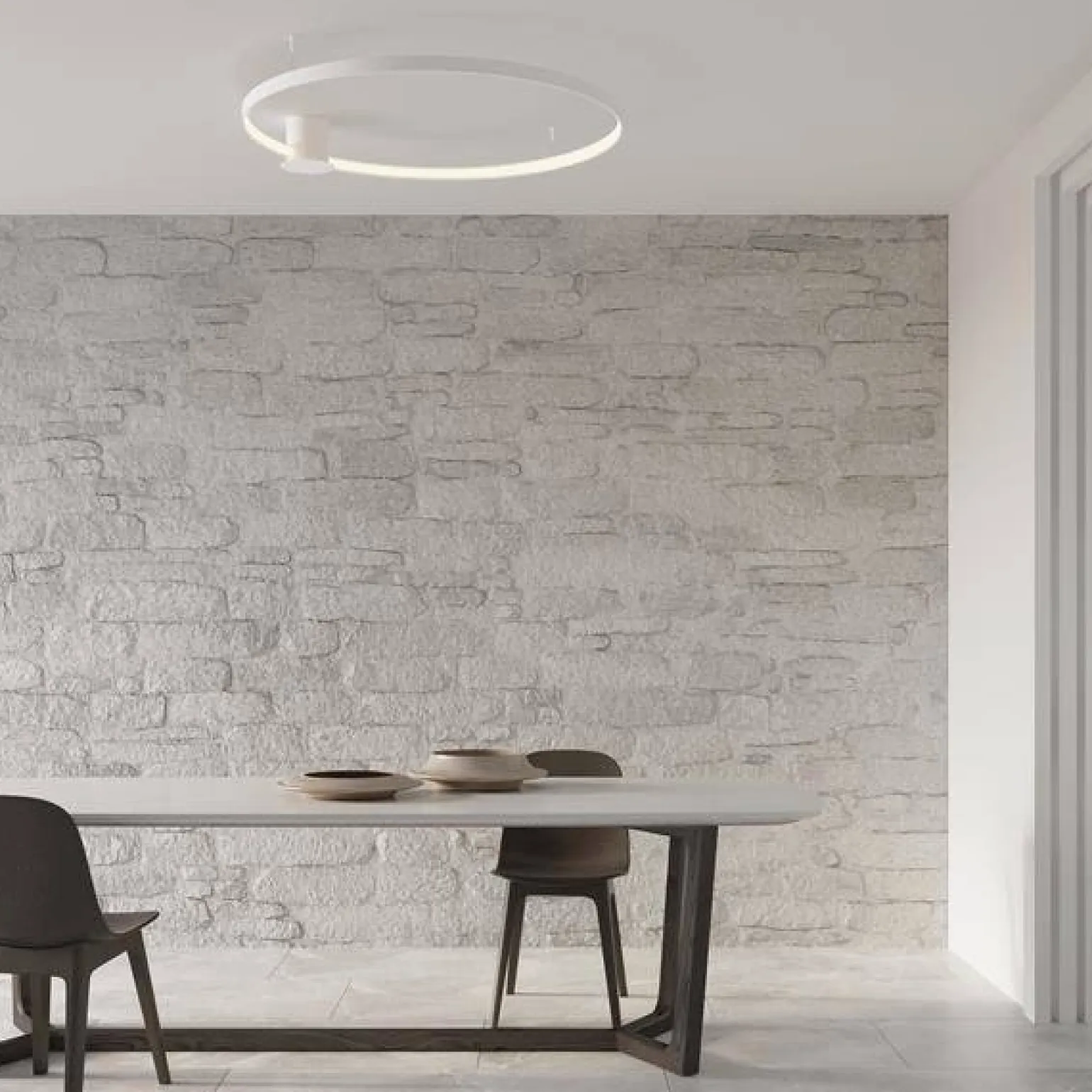 Lampa sufitowa RIO 78 biały LED 4000K (TH.131) - Thoro Lighting