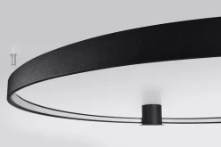 Lampa sufitowa RIO 55 czarny LED 3000K (TH.126) - Thoro Lighting