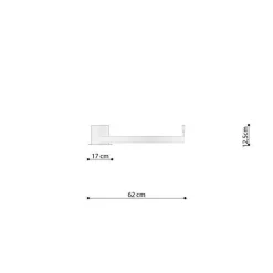 Lampa sufitowa RIO 55 czarny LED 3000K (TH.126) - Thoro Lighting