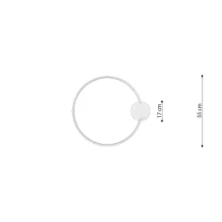 Lampa sufitowa RIO 55 złoty LED 4000K (TH.223) - Thoro Lighting