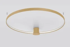 Lampa sufitowa RIO 55 złoty LED 3000K (TH.222) - Thoro Lighting