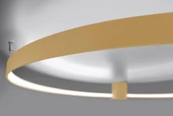 Lampa sufitowa RIO 110 złoty LED 4000K (TH.227) - Thoro Lighting