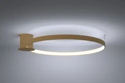 Lampa sufitowa RIO 78 złoty LED 4000K (TH.225) - Thoro Lighting