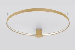 Lampa sufitowa RIO 78 złoty LED 4000K (TH.225) - Thoro Lighting