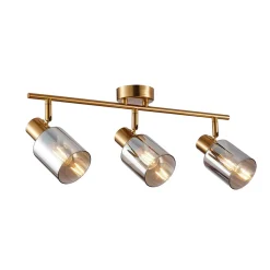 Lampa sufitowa Santia (SPL-65342-3-BRO-SG) - Italux