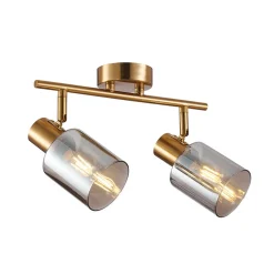 Lampa sufitowa Santia (SPL-65342-2-BRO-SG) - Italux