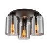 Lampa sufitowa Sardo (SPL-5581-3SC-BK-SG) - Italux