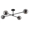Lampa sufitowa SARIUS BLACK/GRAPHITE 4 PŁ (6235) - TK Lighting