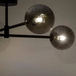 Lampa sufitowa SARIUS BLACK/GRAPHITE 4 PŁ (6235) - TK Lighting