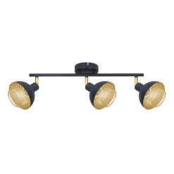 Lampa sufitowa Savio (SPL-27357-3-BK-GD) - Italux