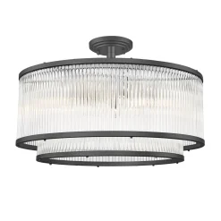 Lampa sufitowa SERGIO czarna (C0528-06H-P7AC) - Zuma Line