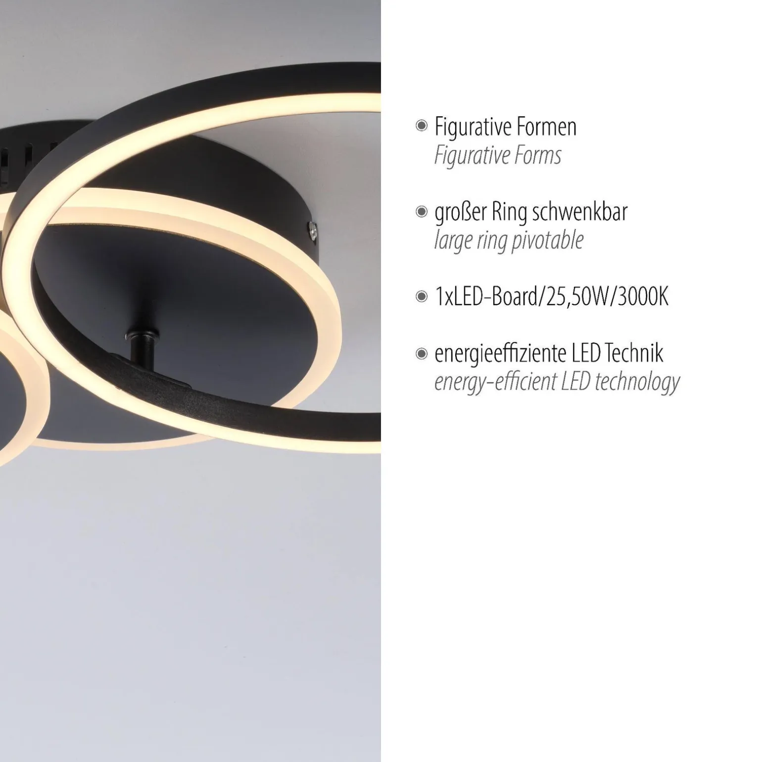 LAMPA SUFITOWA SEVENT (14116-18) - Paul Neuhaus