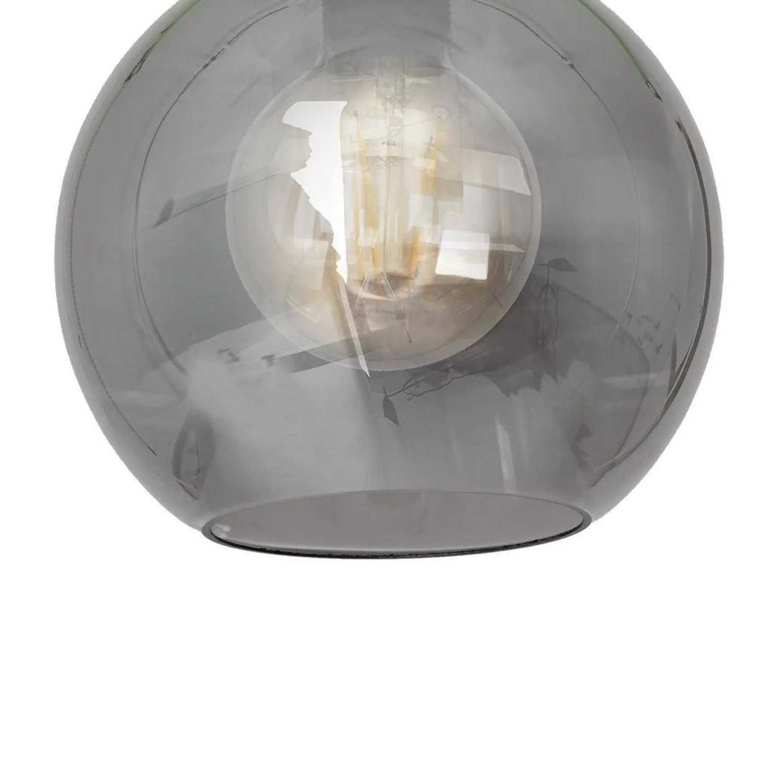 Lampa sufitowa SOFIA SMOKED 1xE27 (MLP6574) - Milagro