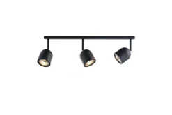 Lampa sufitowa SPARK 3 kolor Czarny (50944302) - KASPA