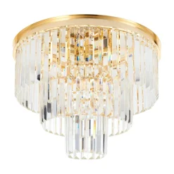 Lampa sufitowa SPLENDORE złoty 50 cm (DN915-50) - Step into Design