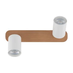Lampa sufitowa TOP WOOD WHITE 2 PŁ (3295) - TK Lighting