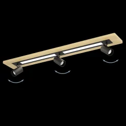 Lampa Sufitowa TORRESTRALLE brązowa (39749) - EGLO