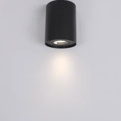 Lampa sufitowa Tubka Leila 1xGU10 czarna (CL0101-BK) - Yaskr