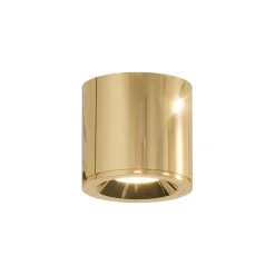 Lampa sufitowa Tubka Luna 1xGU10 złota IP65 (CL0103-GD) - Yaskr