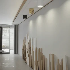 Lampa sufitowa Tubka Luna 1xGU10 złota IP65 (CL0103-GD) - Yaskr