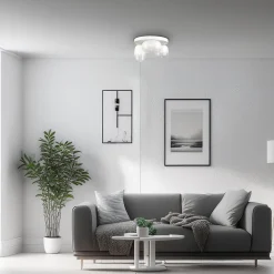 Lampa sufitowa VASO WHITE 12W (ML1413) - Milagro