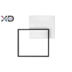 Lampa sufitowa z pilotem LED 27W 45x35cm czarny CCT (XD-LA100) - Xudo