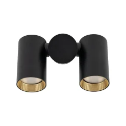 Lampa sufitowa z reflektorami AMIS BLACK DOWNLIGHT 2XGU10 (10974) - TK Lighting
