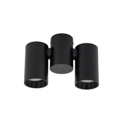 Lampa sufitowa z reflektorami AMIS BLACK DOWNLIGHT 2XGU10 (10974) - TK Lighting