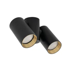 Lampa sufitowa z reflektorami AMIS BLACK DOWNLIGHT 2XGU10 (10974) - TK Lighting