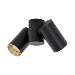 Lampa sufitowa z reflektorami AMIS BLACK DOWNLIGHT 2XGU10 (10974) - TK Lighting