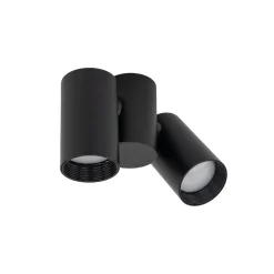 Lampa sufitowa z reflektorami AMIS BLACK DOWNLIGHT 2XGU10 (10974) - TK Lighting