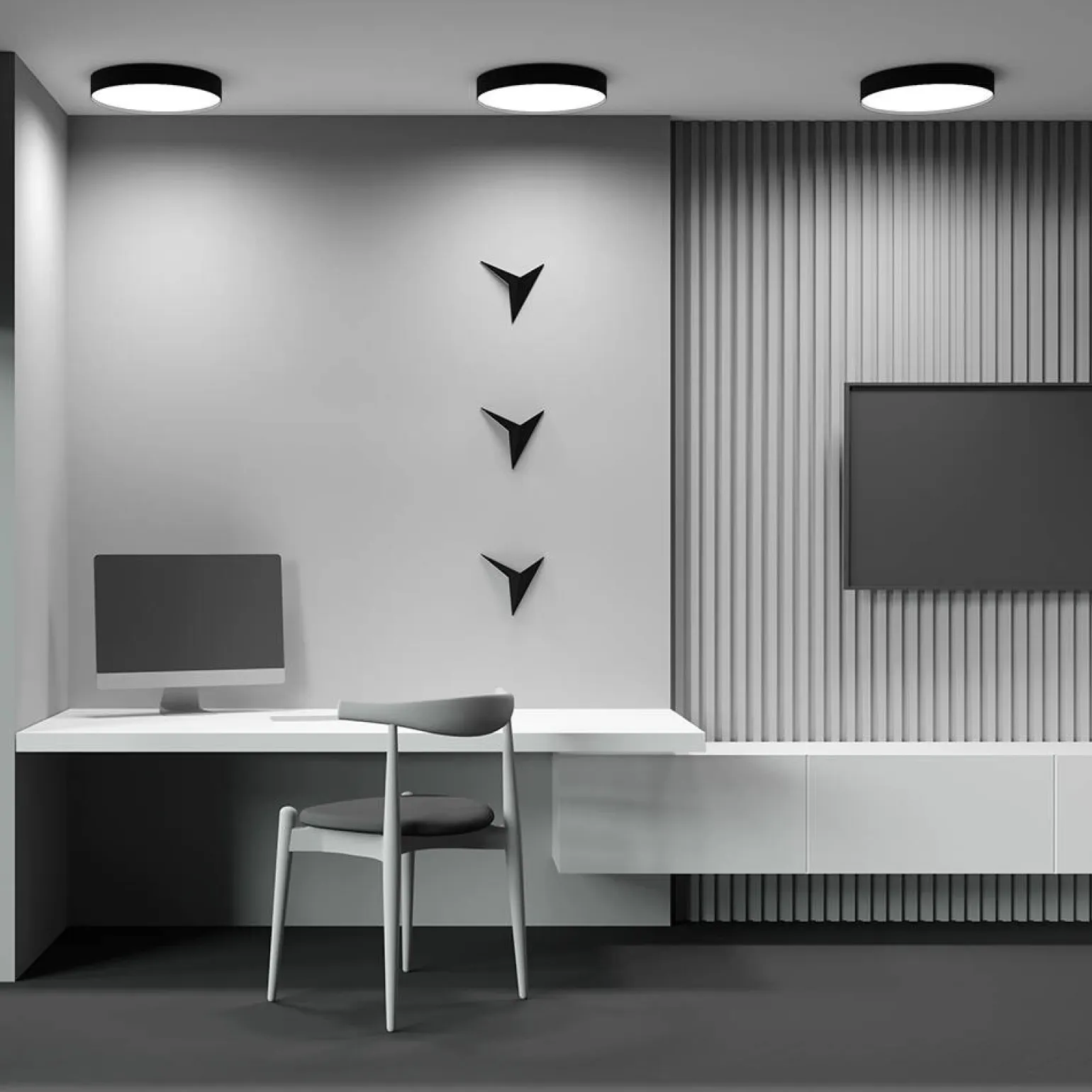 Lampa sufitowa Zon (C032CL-45W3K-RD-B) - Maytoni