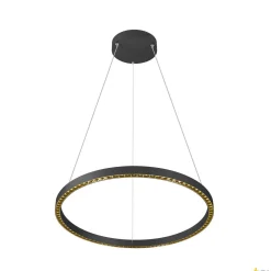 Lampa świecąca góra/dół ONE CUBE UP/DOWN 3000 K, DALI 2, Touch, czarna (1007665) - SLV