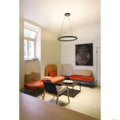 Lampa świecąca góra/dół ONE CUBE UP/DOWN 3000 K, DALI 2, Touch, czarna (1007665) - SLV