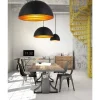 Lampa wiszaca Modena 18 black/gold (FB6838-18 BK/GO) - Azzardo - żyrandol