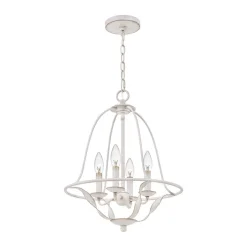 Lampa wisząca Bradbury (QZ-BRADBURY-4P-AWH) - Elstead Lighting