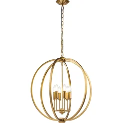 Lampa wisząca Corinne (FE-CORINNE-6P-L-BB) - Elstead Lighting